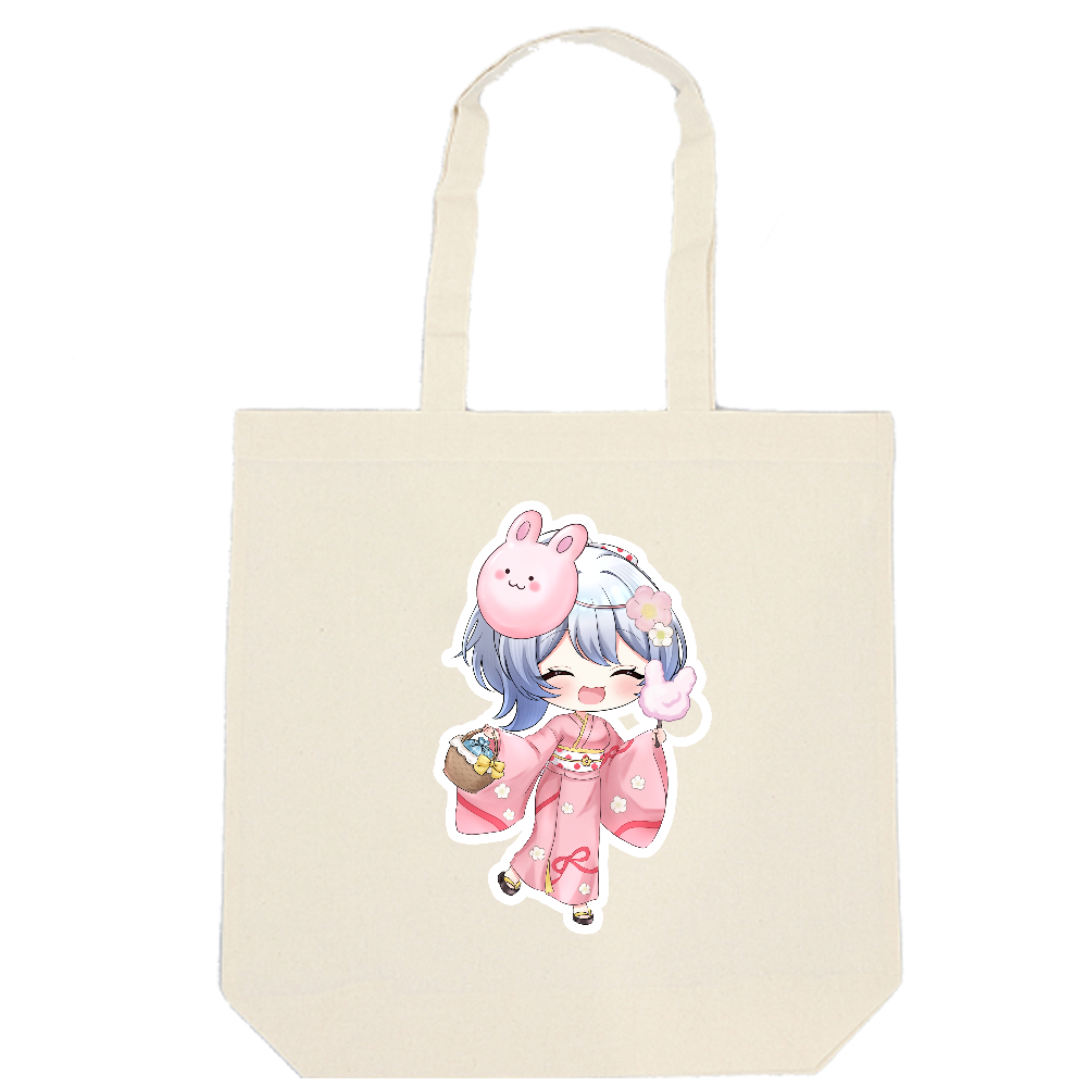 ミニキャラトートバッグ浴衣B