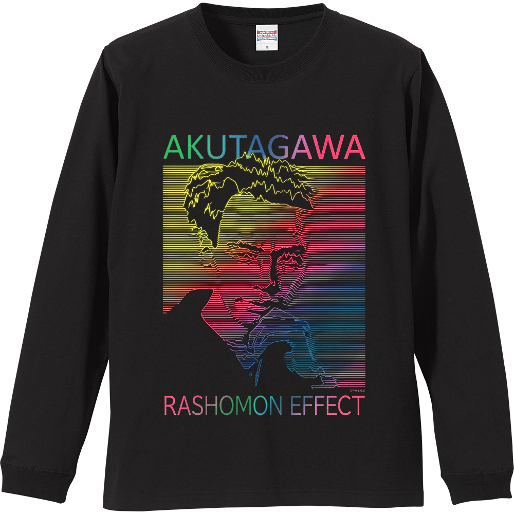 芥川龍之介|RASHOMON EFFECT レトロアート 7分袖