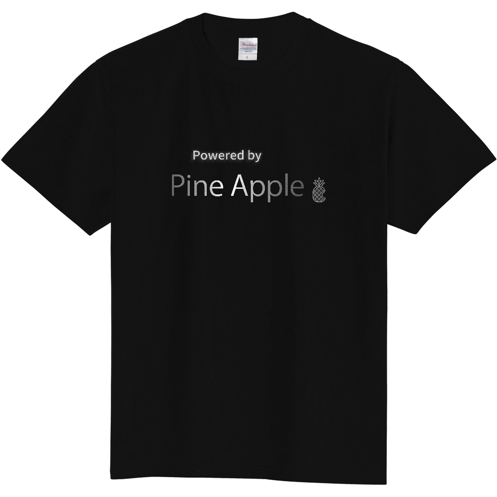パイナップルＴシャツ＜パイン・前面＞