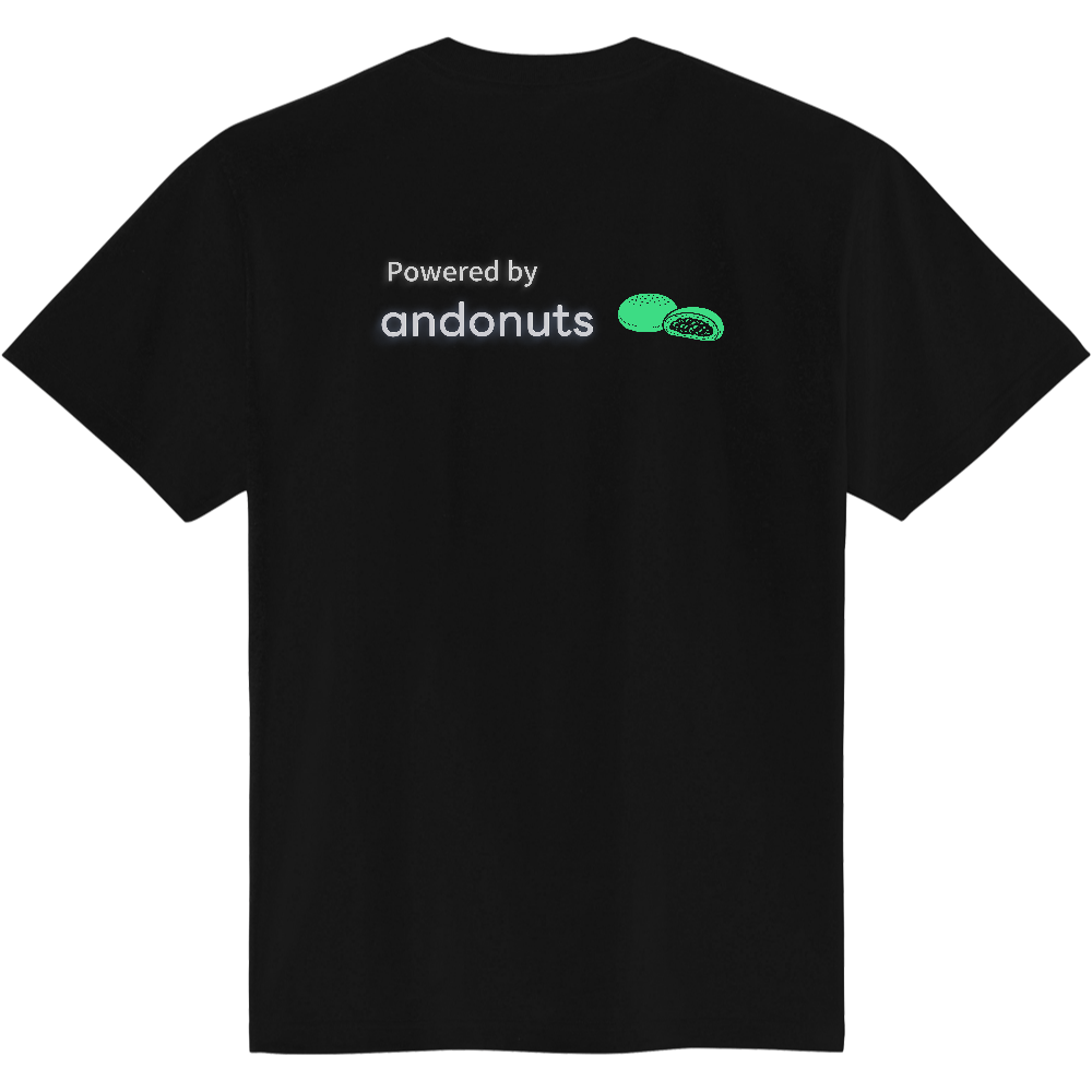 パイナップルＴシャツ＜アンドロイド・背面＞