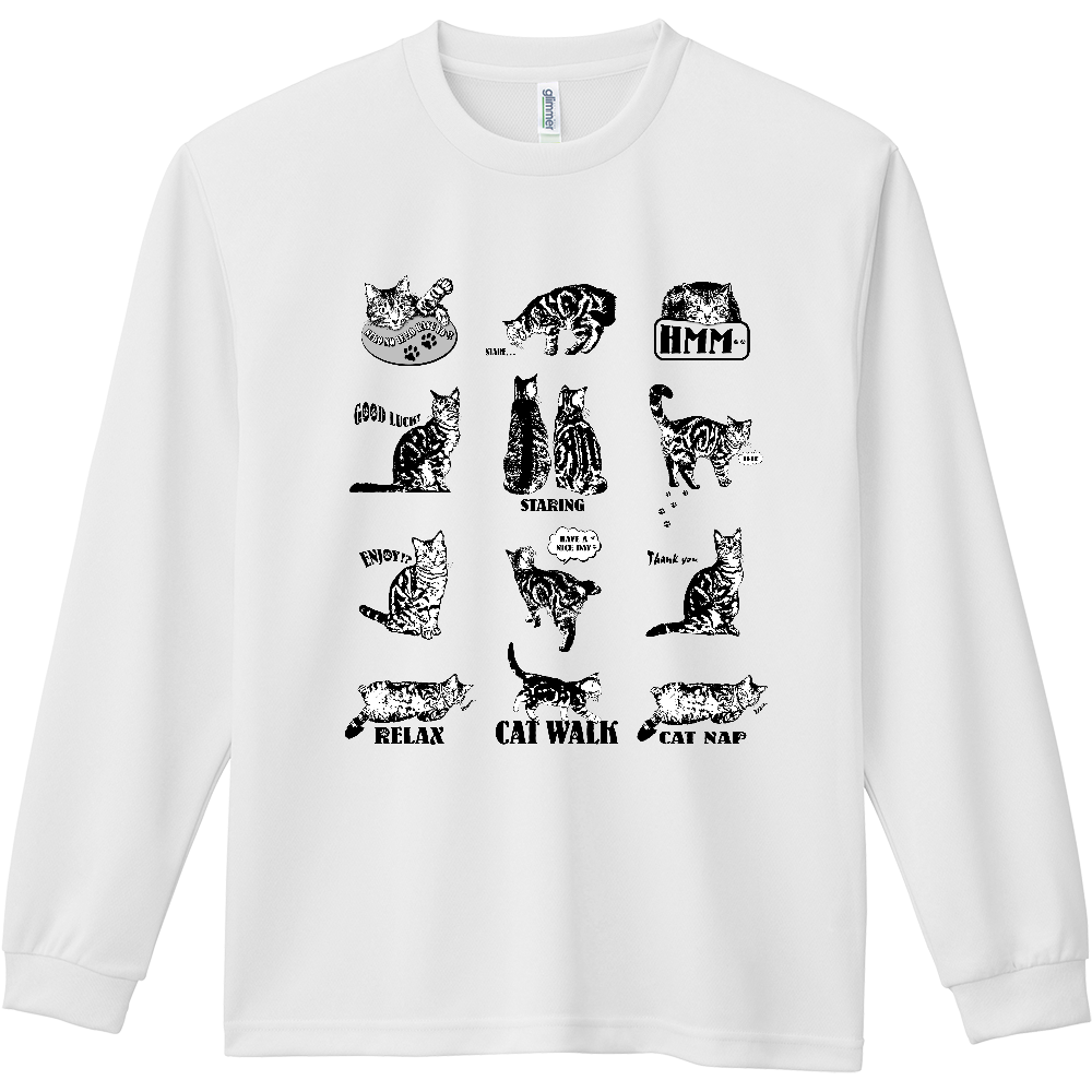CATS_2K (ドライ長袖Ｔシャツ)