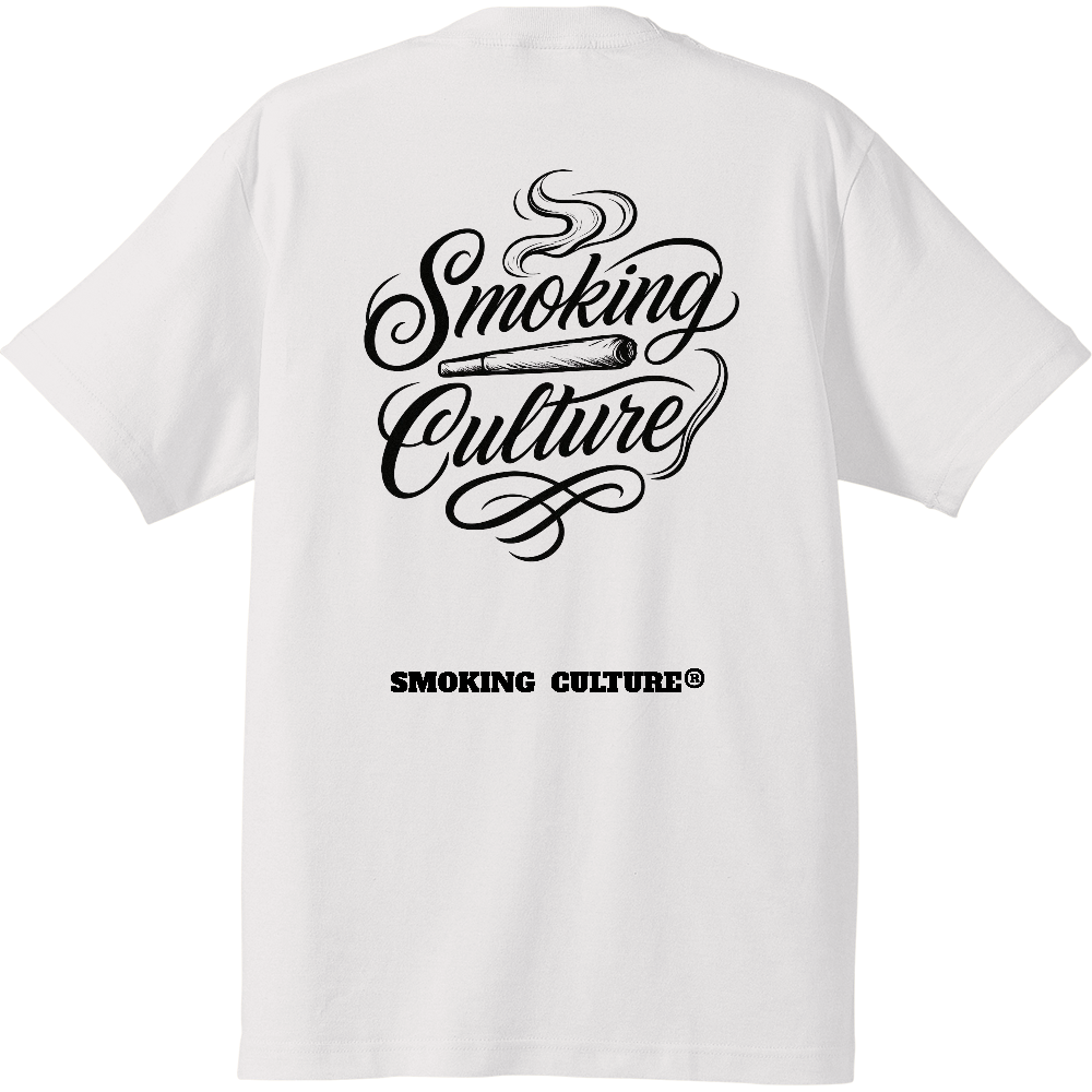 背面ジョイント スクリプト ハイクオリティTシャツ