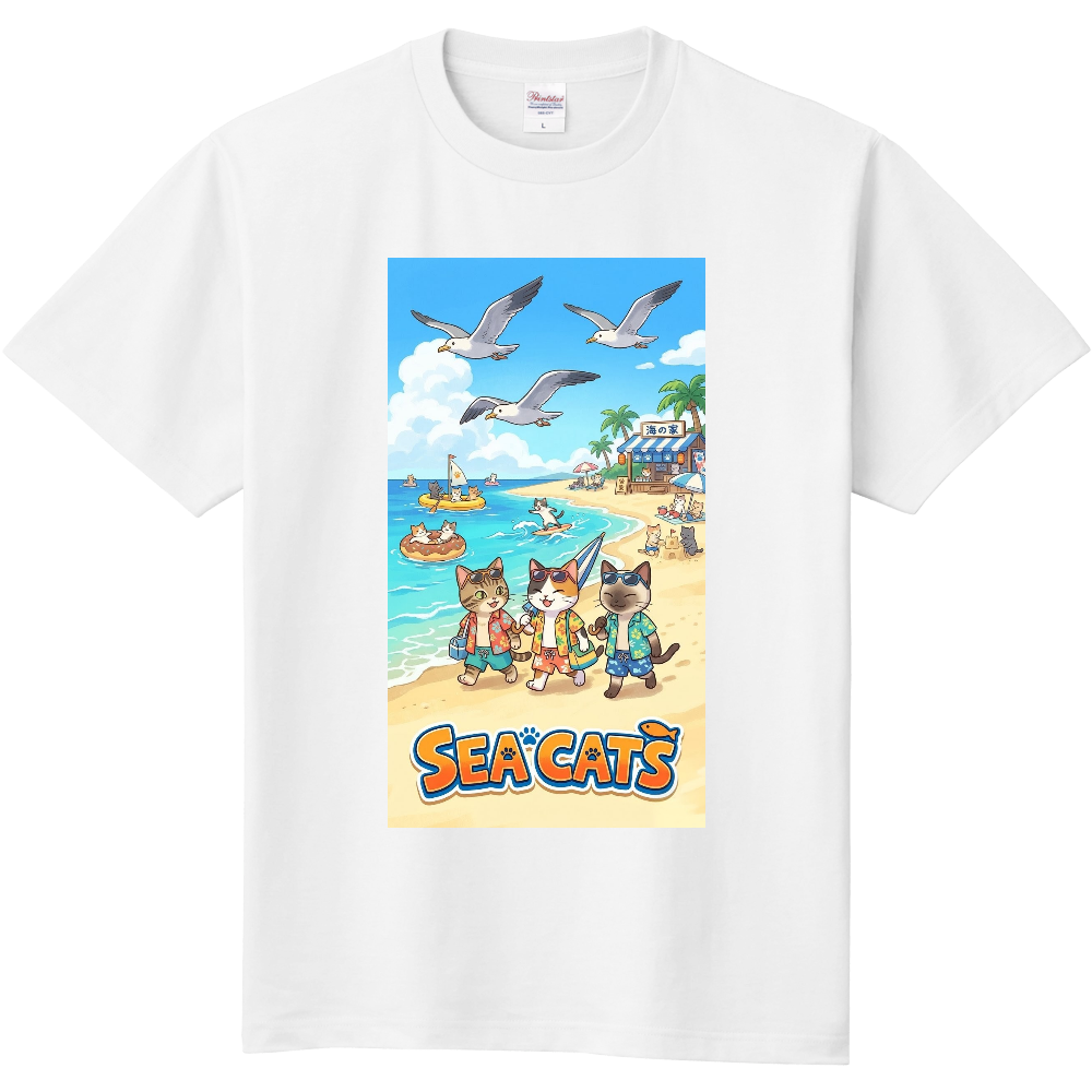 SEA  CATS（海を満喫する猫ちゃんたち)②
