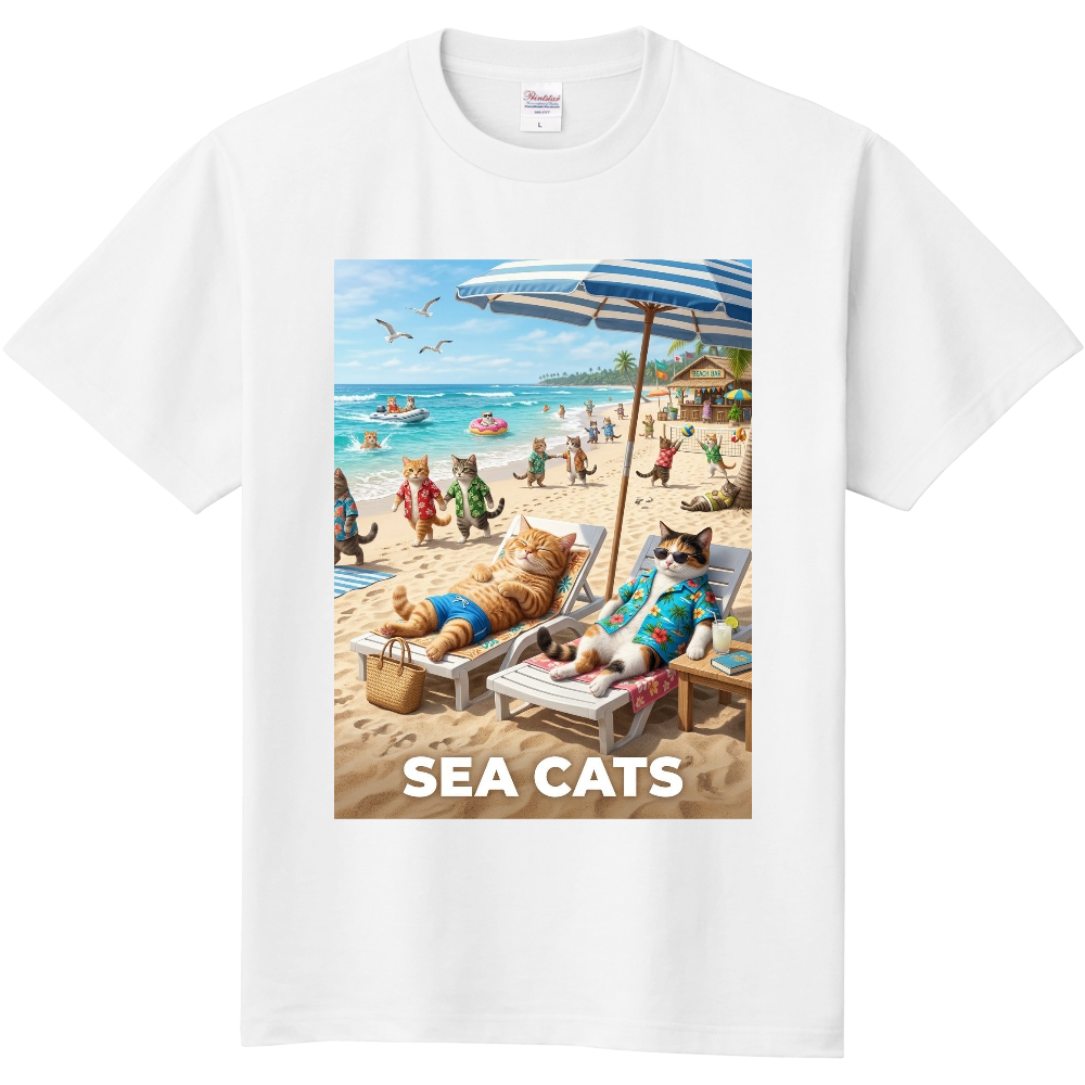 SEA  CATS（海を満喫する猫ちゃんたち)④