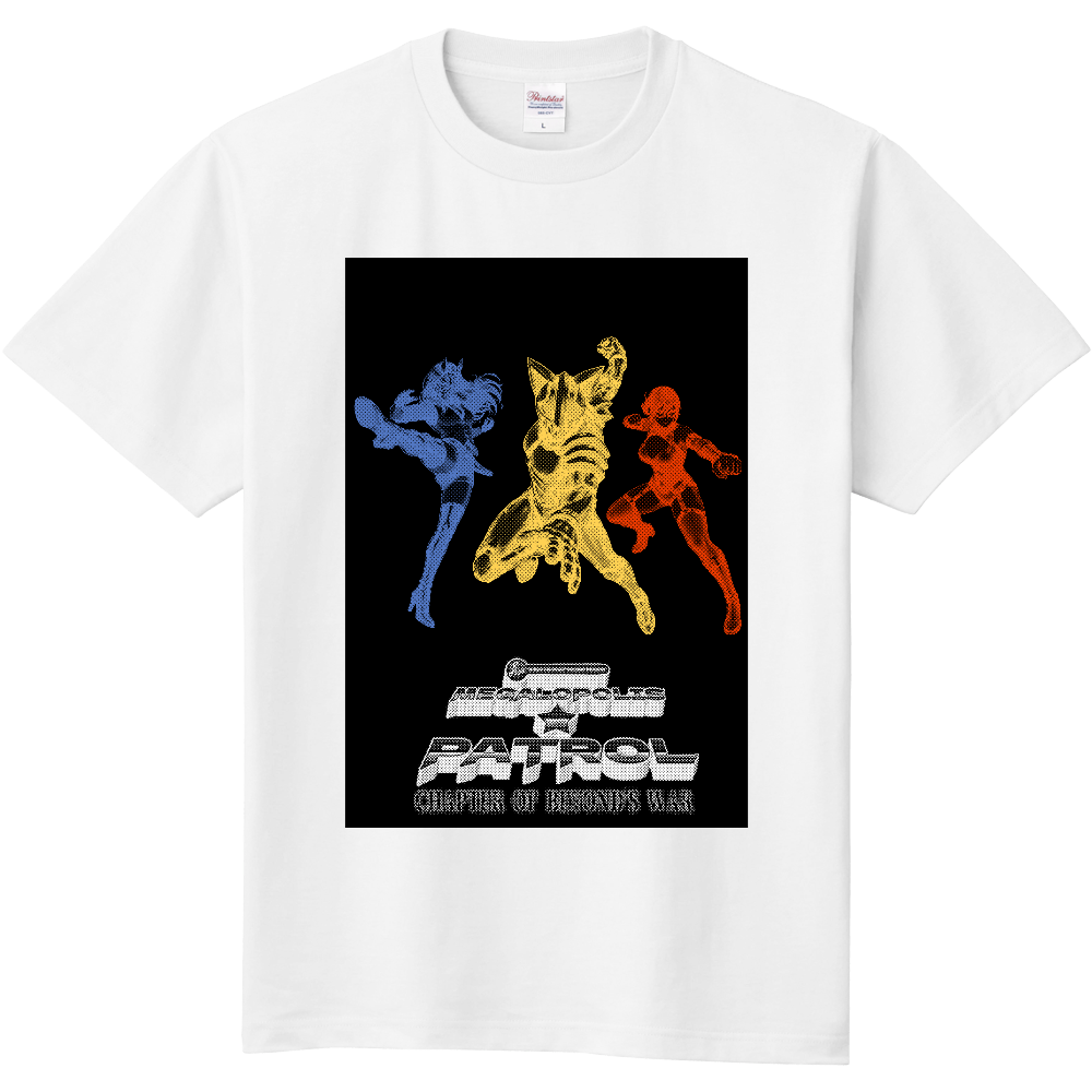 「B-Lights・メガロポリス★パトロール CHAPTER OF BEYOND'S WAR」Tシャツ(A)