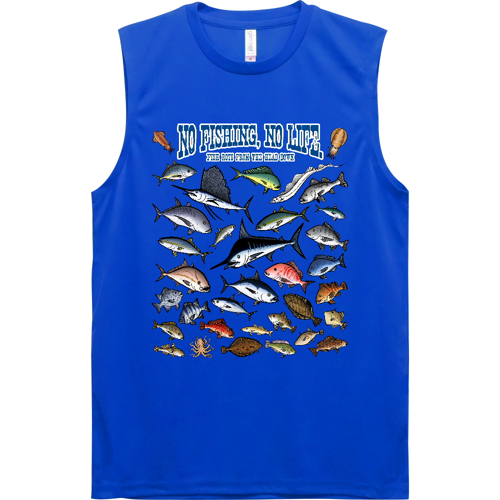 Saltwater fish_3C (インターロックドライノースリーブ)