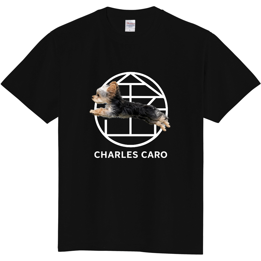 チャールズ・カロ・金山 Tシャツ BK
