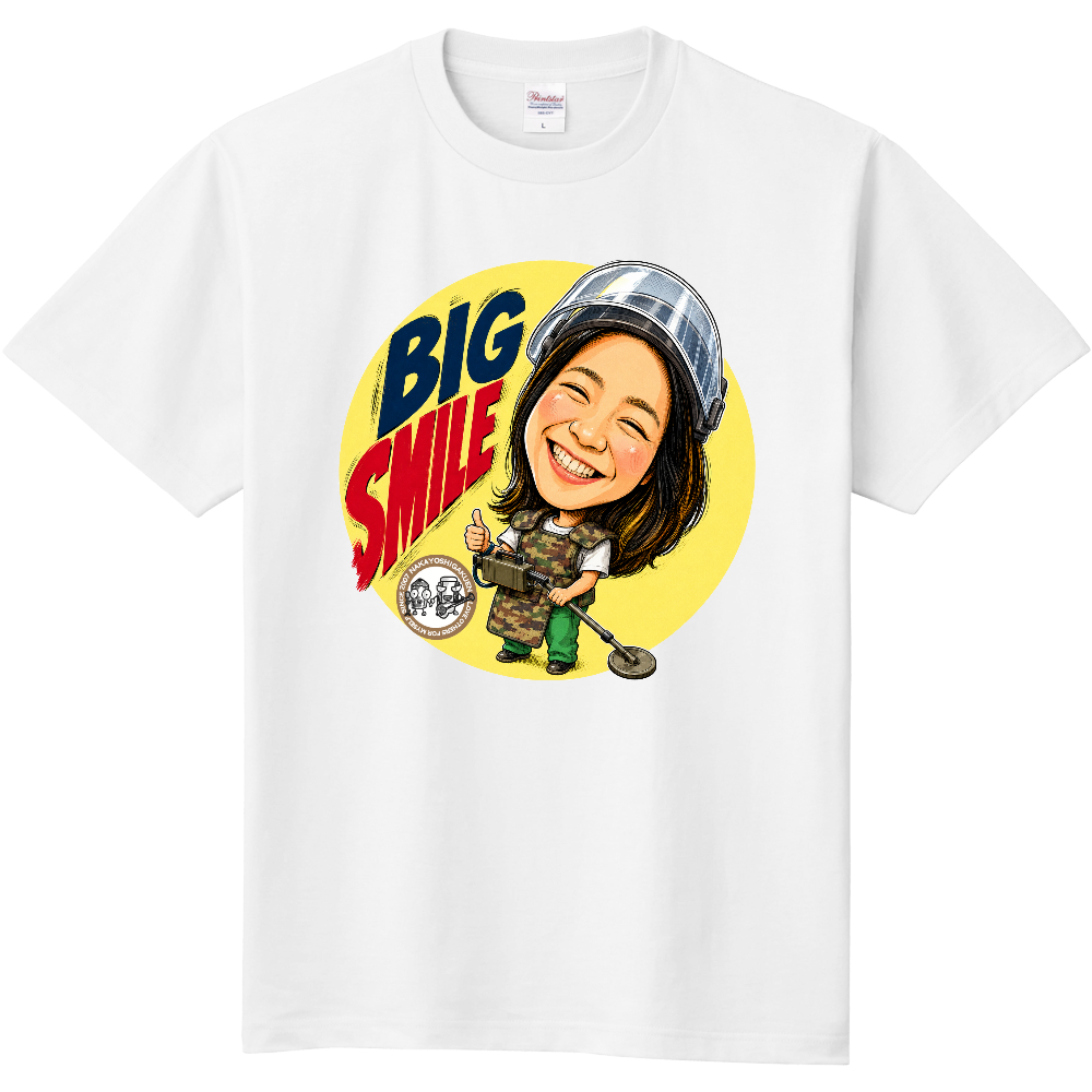 BIG SMILE Tシャツ〜 RIE ver.〜