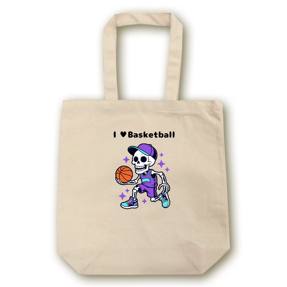 トートバッグ〜Basketball白〜