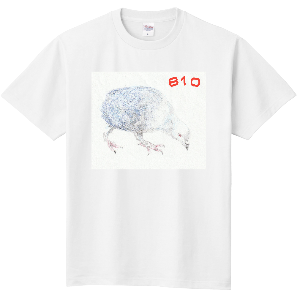 鳩 Tシャツ①