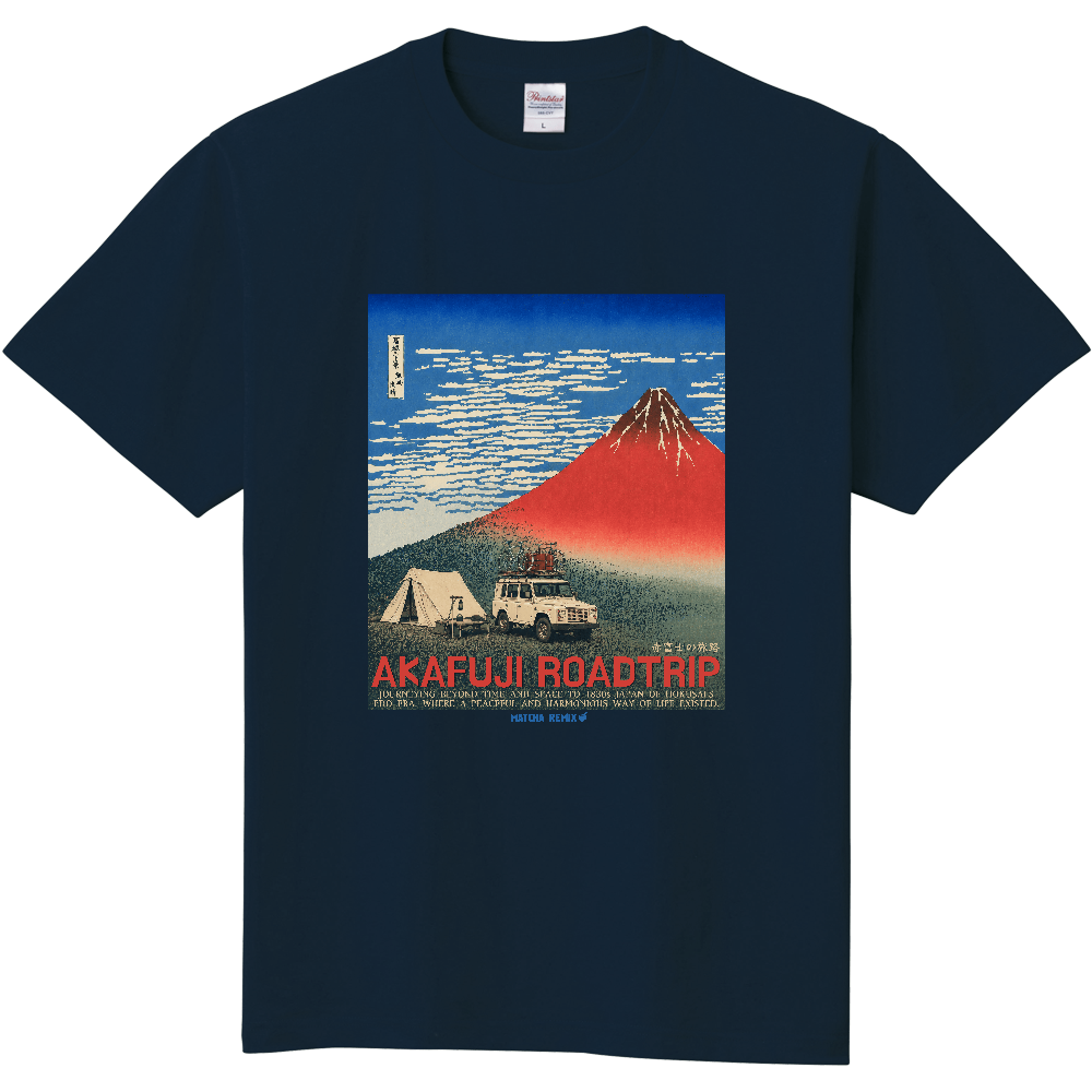 AKAFUJI ROADTRIP(赤富士の旅路) ネオ浮世絵