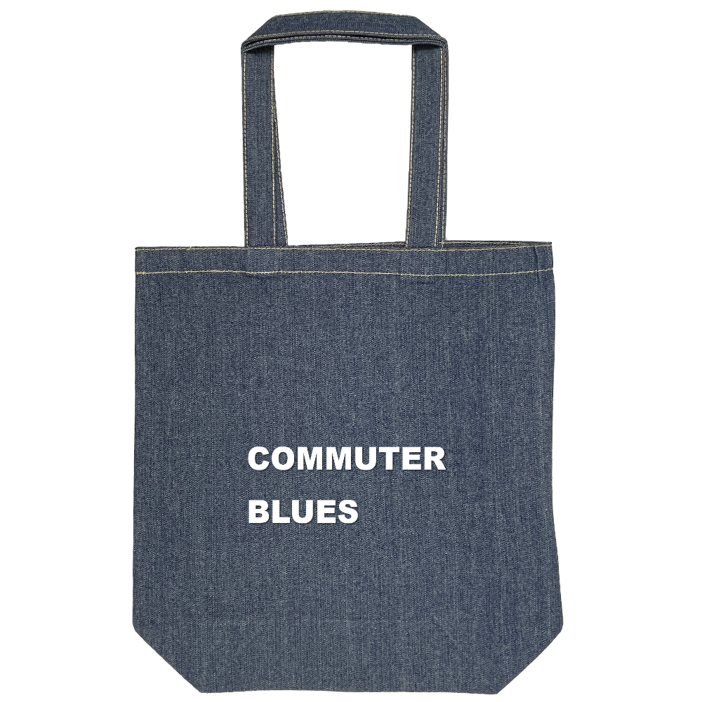 COMMUTER BLUES（コミューター・ブルース）13ozデニムトート（M）