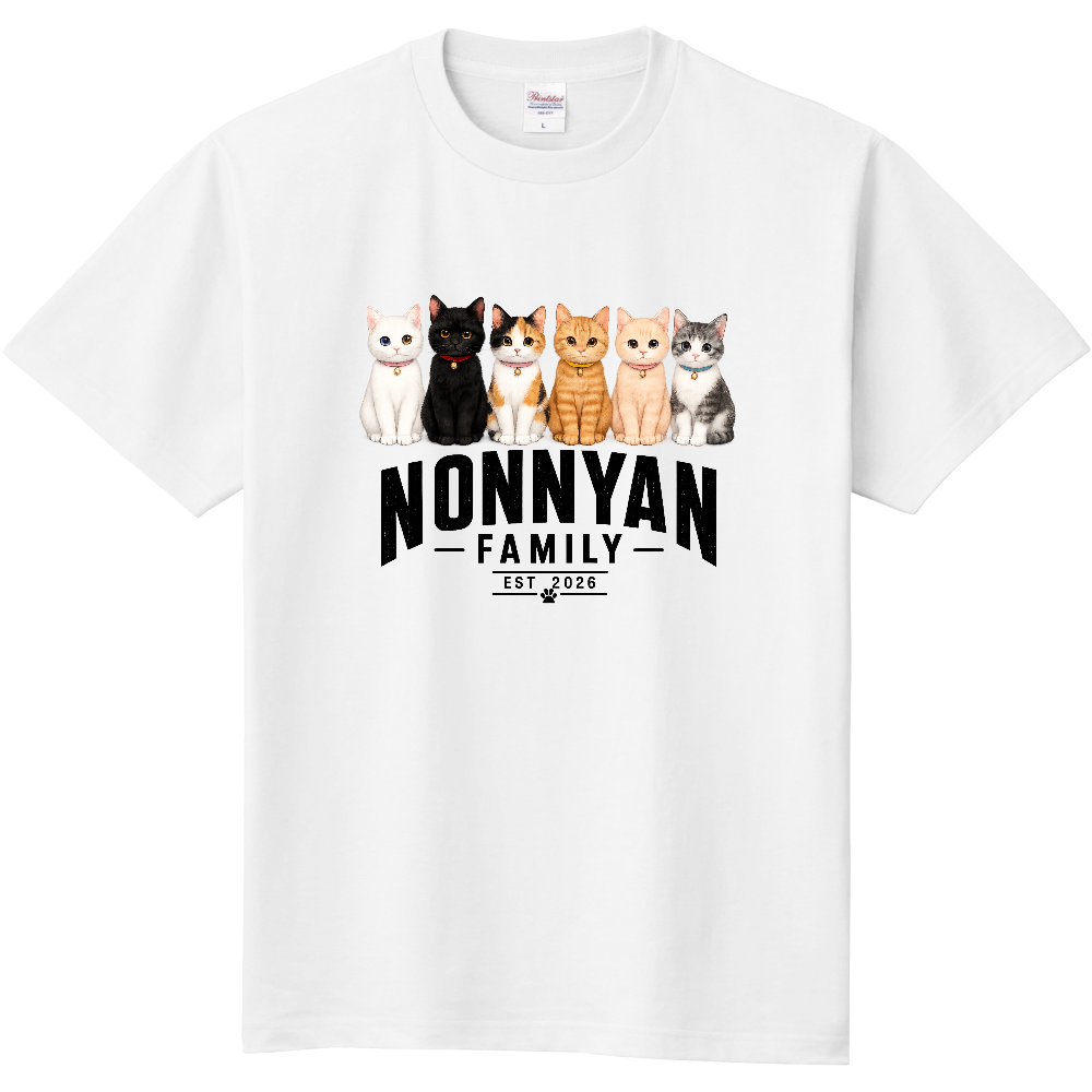 のんにゃんファミリー オリジナルTシャツ