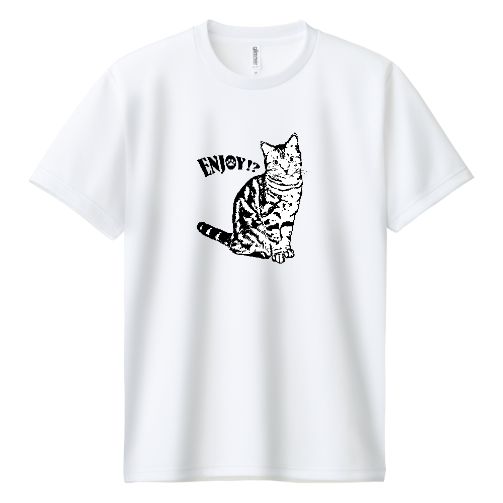 CAT_1K / 両面 (ドライTシャツ)