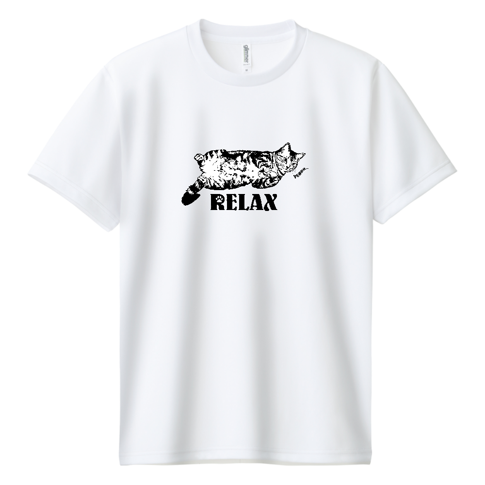 CAT_4K / 両面 (ドライTシャツ)