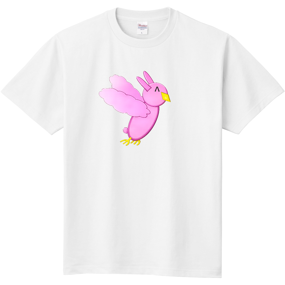 うさとりー Tシャツ ピンクver.