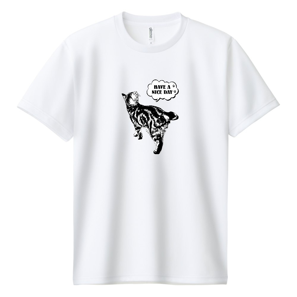 CAT_8K / 両面 (ドライTシャツ)