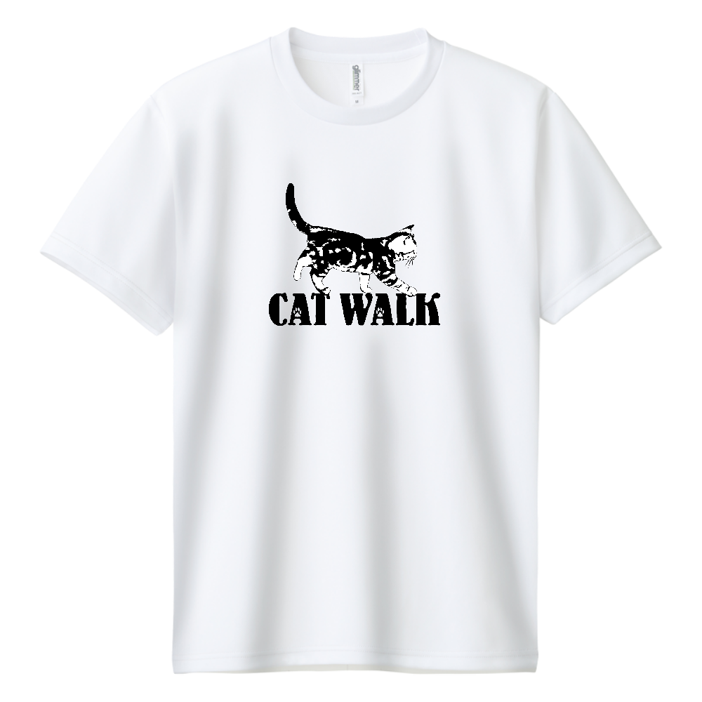 CAT_12K / 両面 (ドライTシャツ)