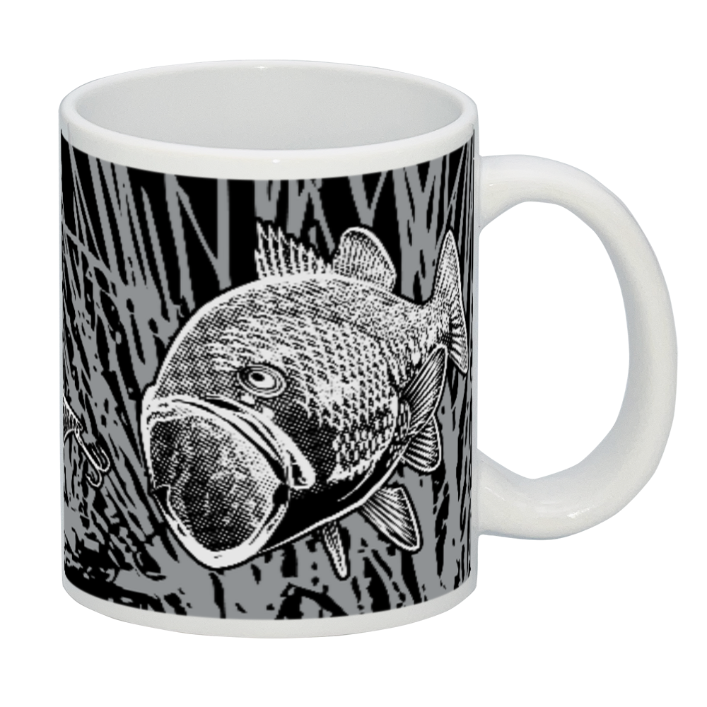 BLACK BASS_2W (全面印刷定番マグカップ)