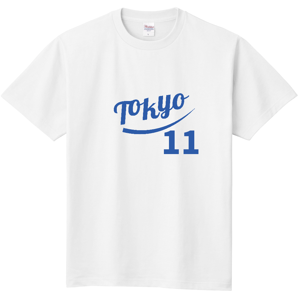 東京 筆記体｜Tokyo 背番号11