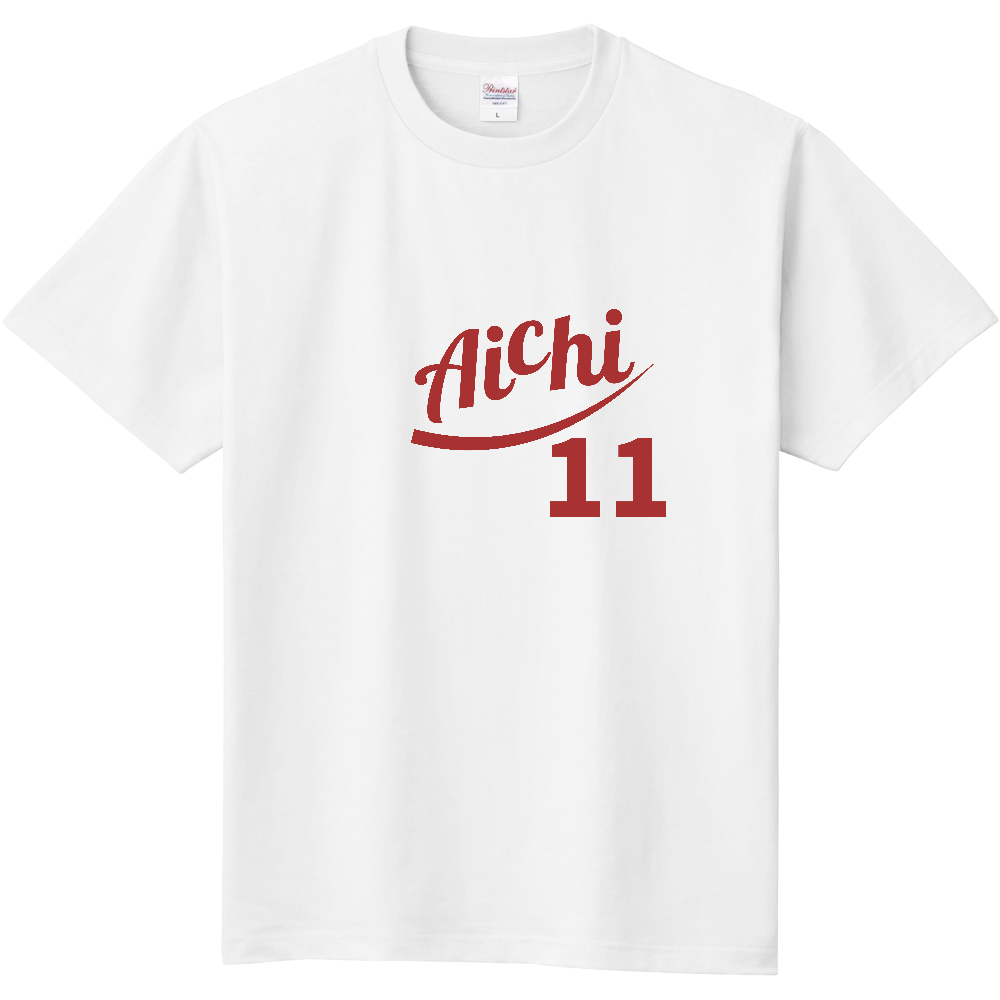 愛知 筆記体｜Aichi 背番号11