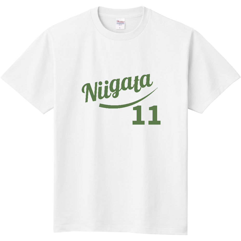 新潟 筆記体|Niigata 背番号11
