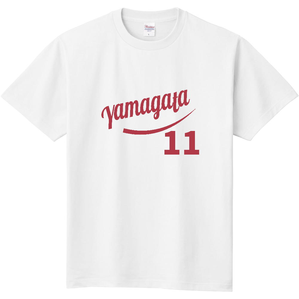 山形 筆記体|Yamagata 背番号11