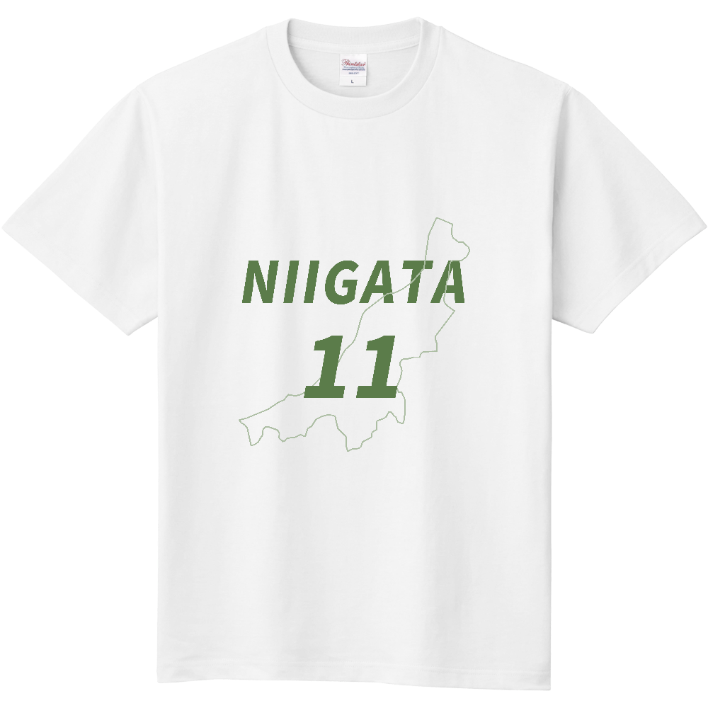 新潟 地図|NIIGATA 背番号11