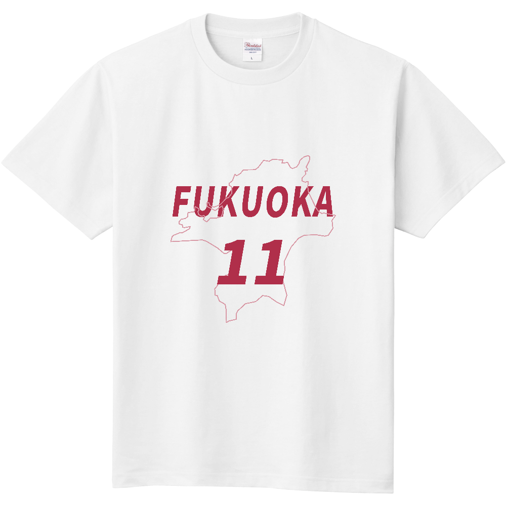 福岡 地図|FUKUOKA 背番号11