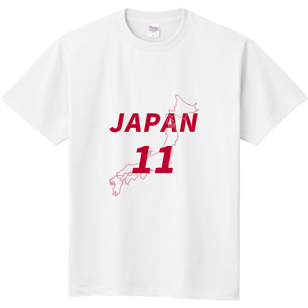 日本 地図|JAPAN 背番号11