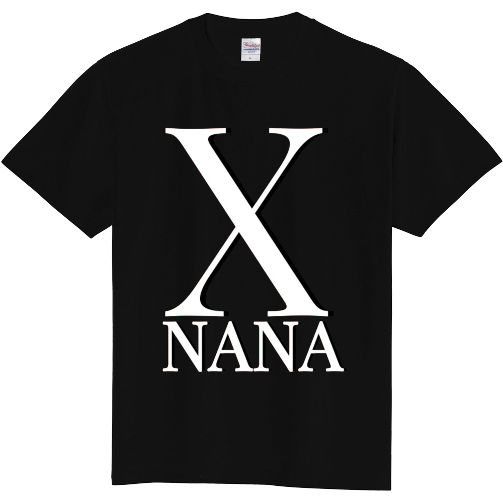 X-NANA Tシャツ　白文字