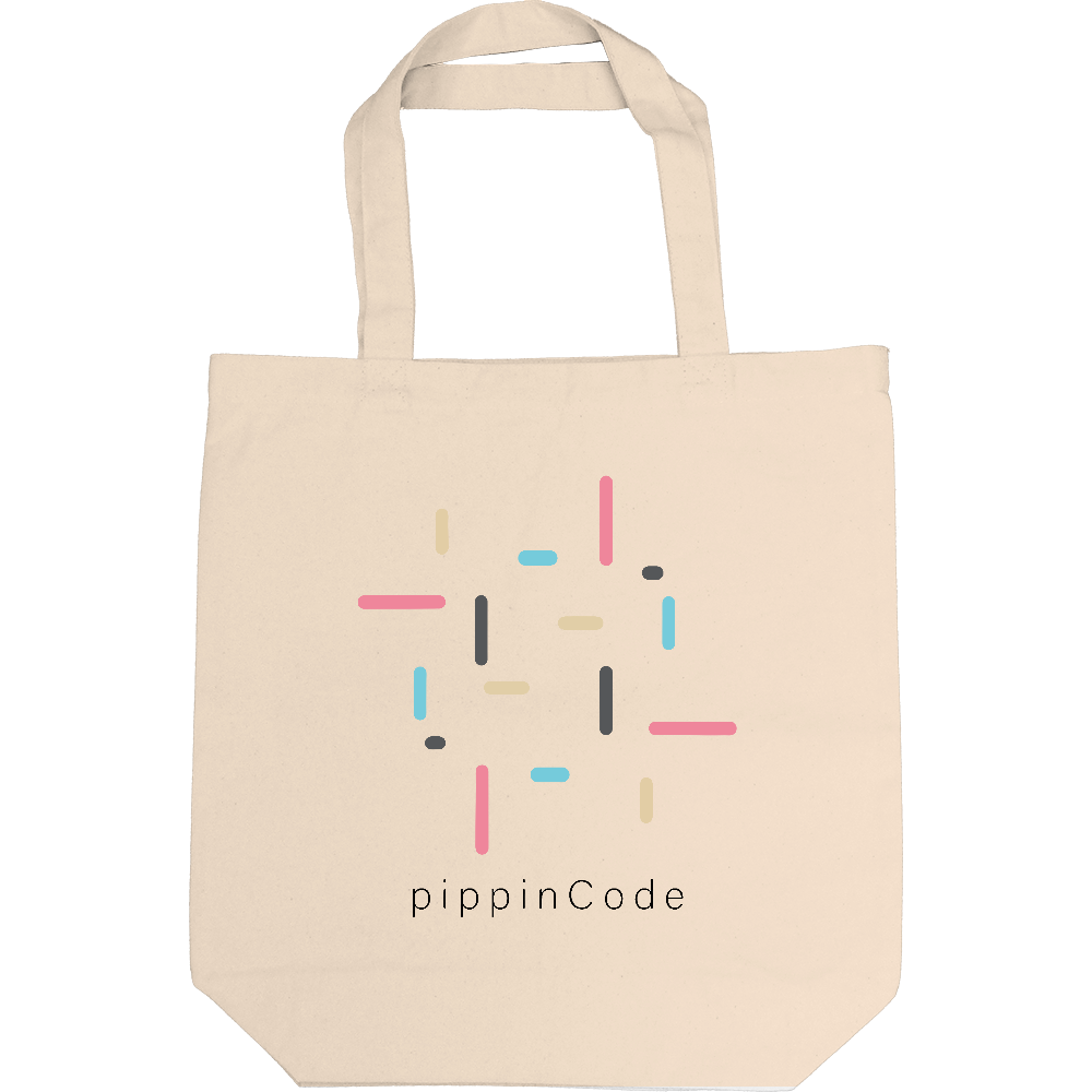 pippinCode トートバッグ　公式ロゴ　Ver.1