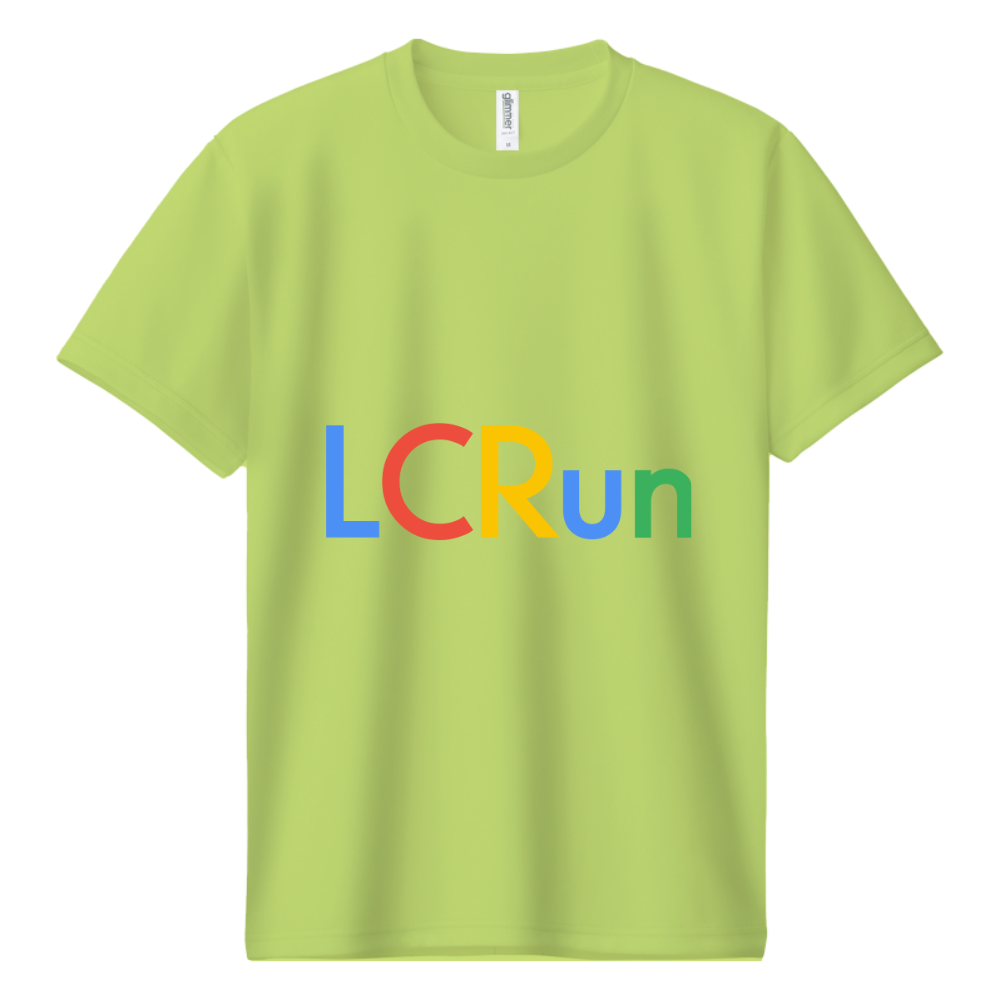 LCRun公式ドライTシャツ