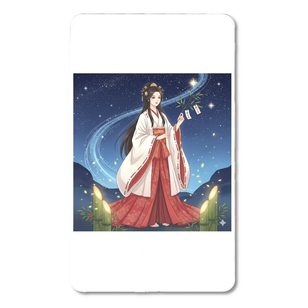 下照姫七夕　急速充電モバイルバッテリー5000mAh