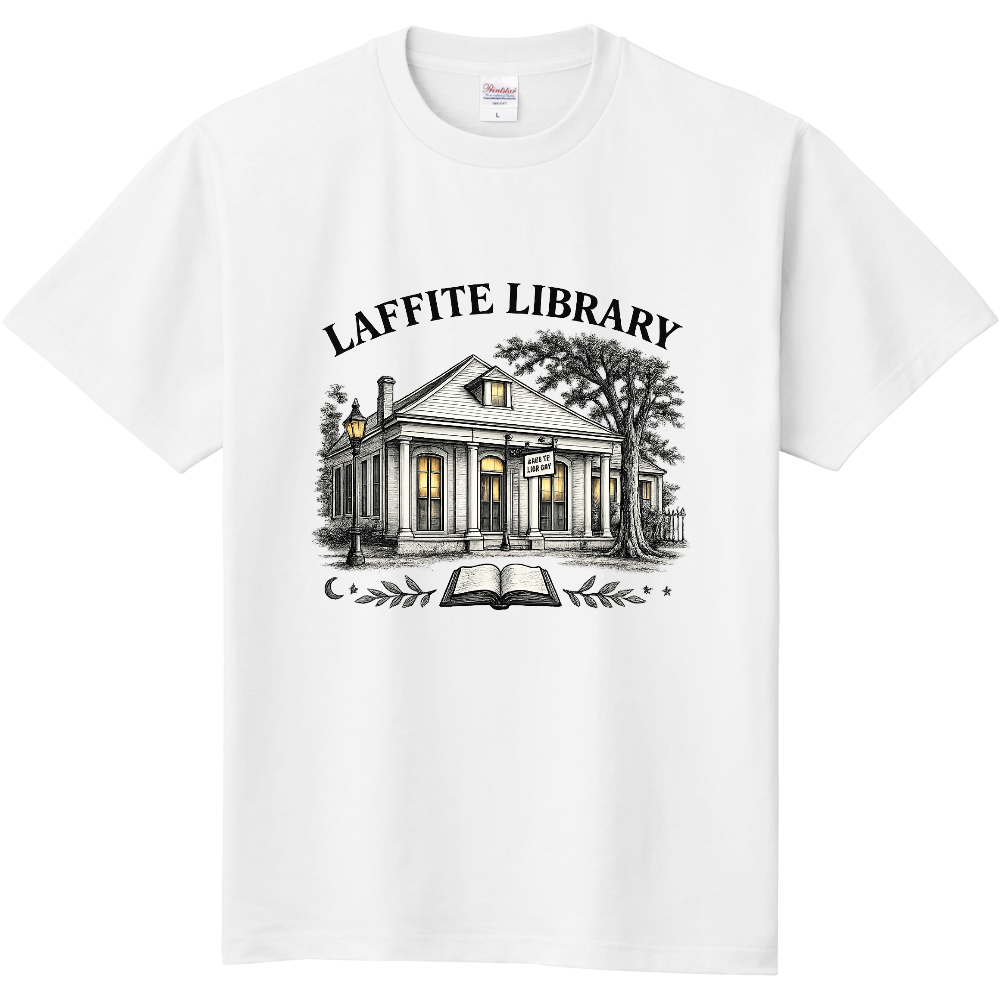 （ラフィット図書館 クラシックライブラリー Tシャツ