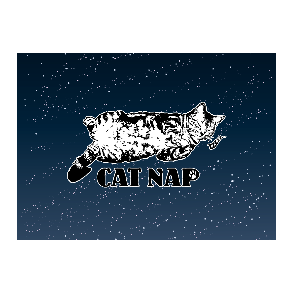 CAT_6KW_YO (高発色 全面印刷 ピクチャースタイルブランケット Ｍ)