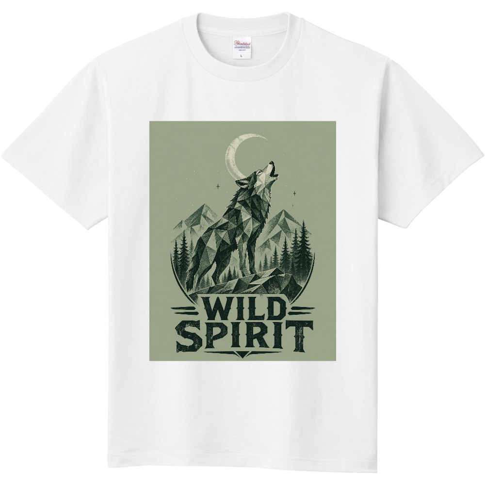 WILD SPIRIT - MOON WOLF TEE