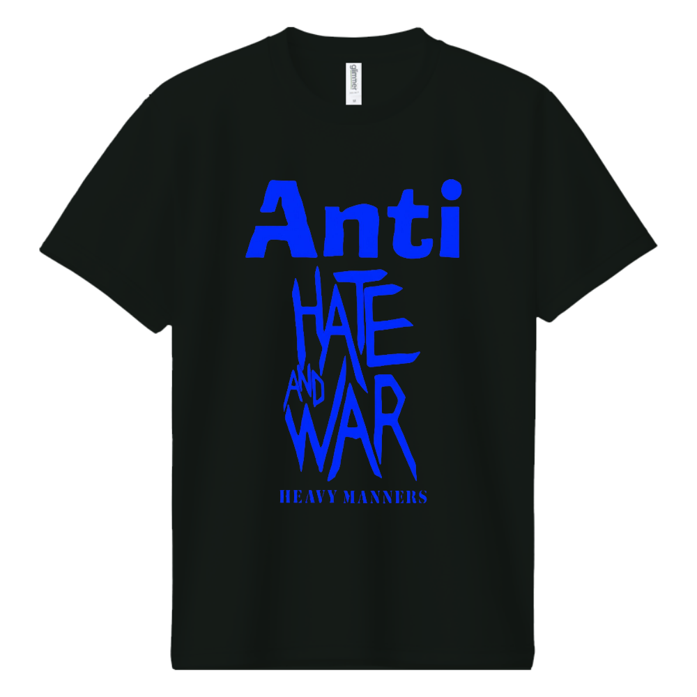 ANTI HATE&WAR BLACK