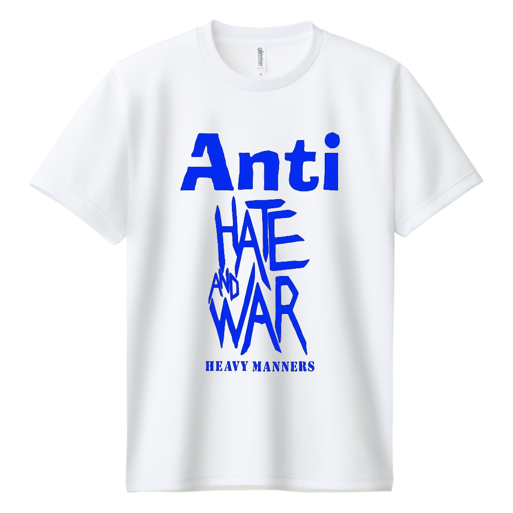 ANTI HATE&WAR WHITE