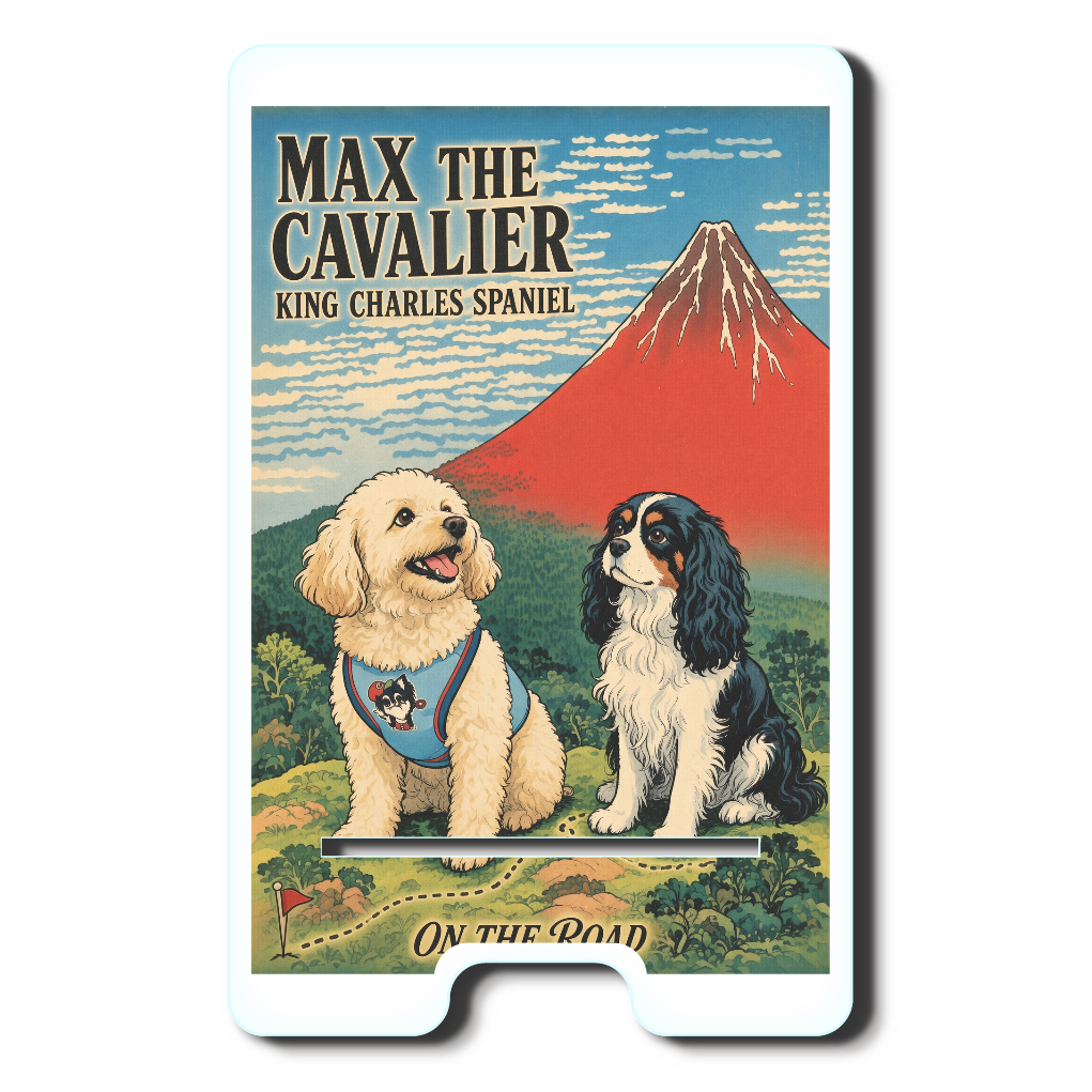 Max the Cavalier スマホスタンド 「ON THE ROAD」