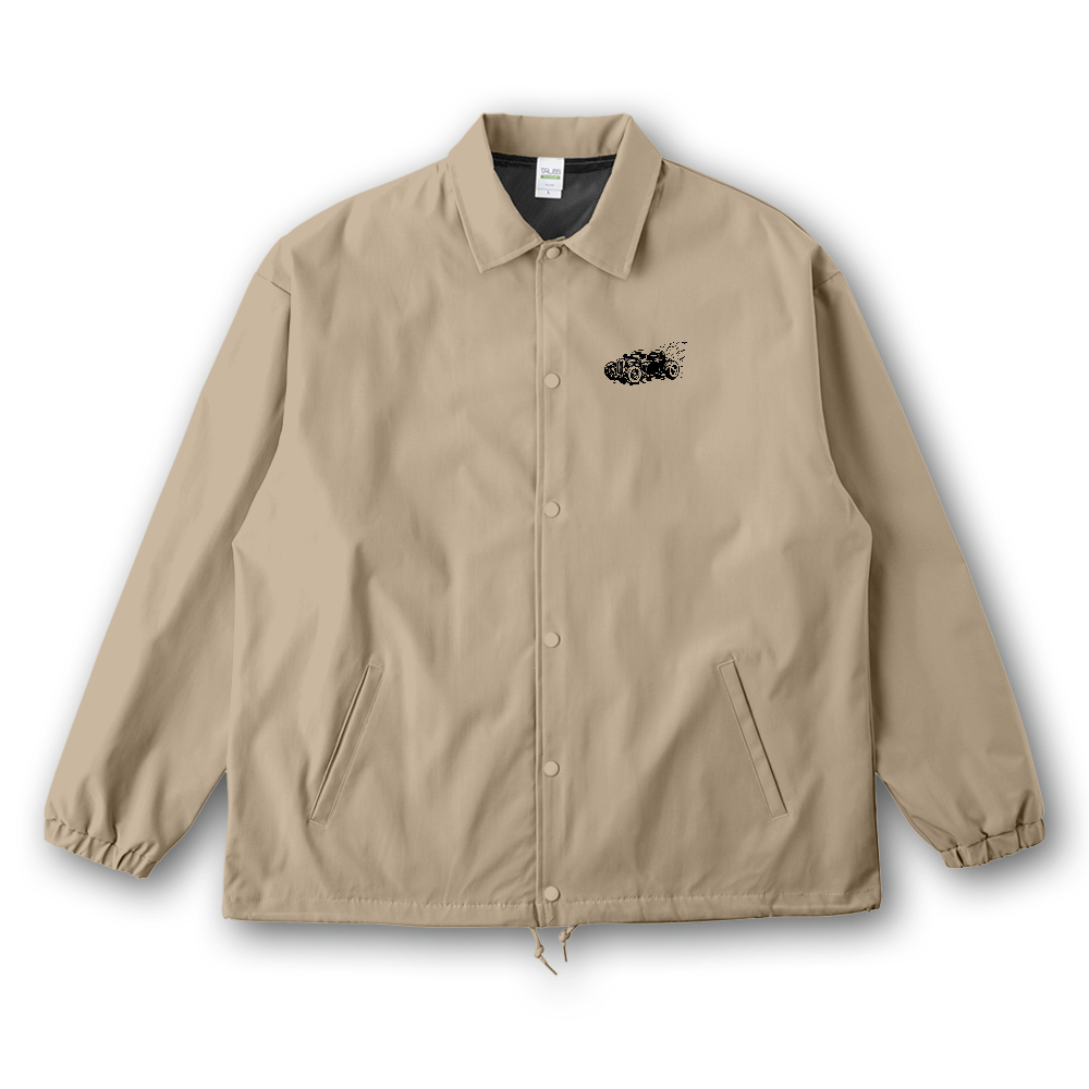 Car with kamon Coach Jacket