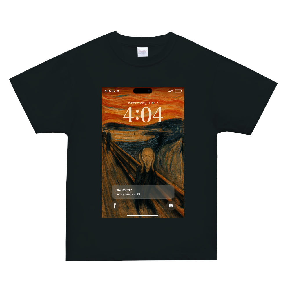 LOW BATTERY Tシャツ