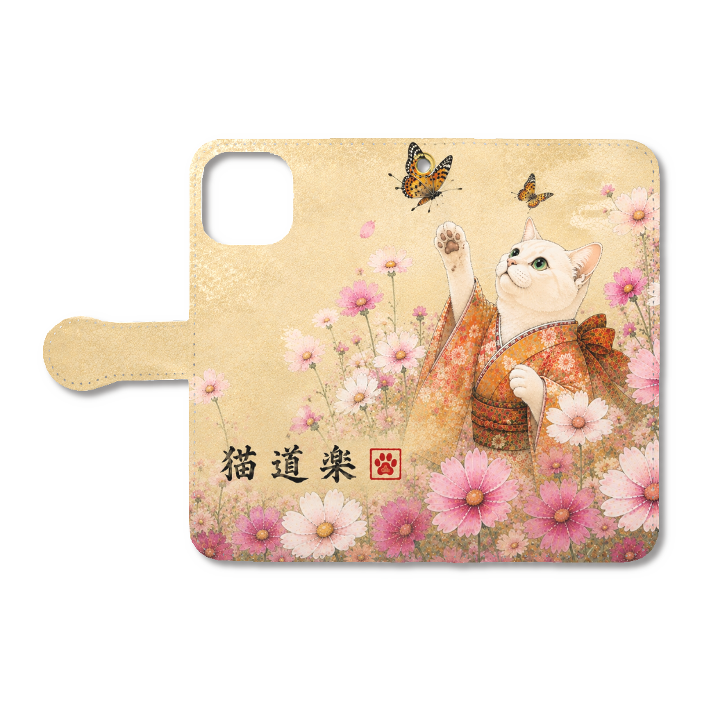 猫道楽　スマホケース