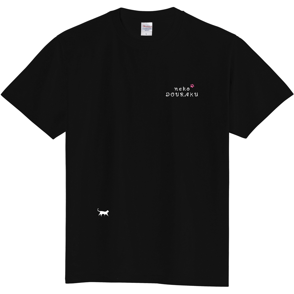 猫道楽　Tシャツ　椿猫