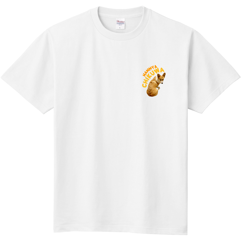 般若ちくわTシャツ(腕ワンポイント)