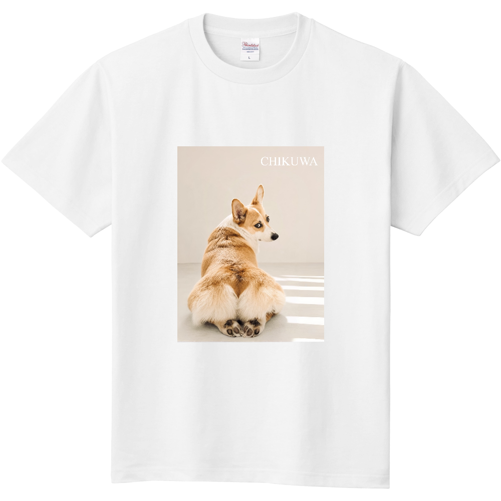 見返りちくわTシャツ(前面)