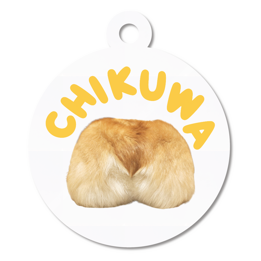ちくわ食パンアクリルキーホルダー（小）