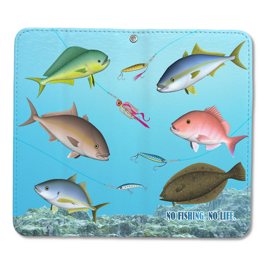 FISH_4C_L (帯なし手帳ケース LLslim)
