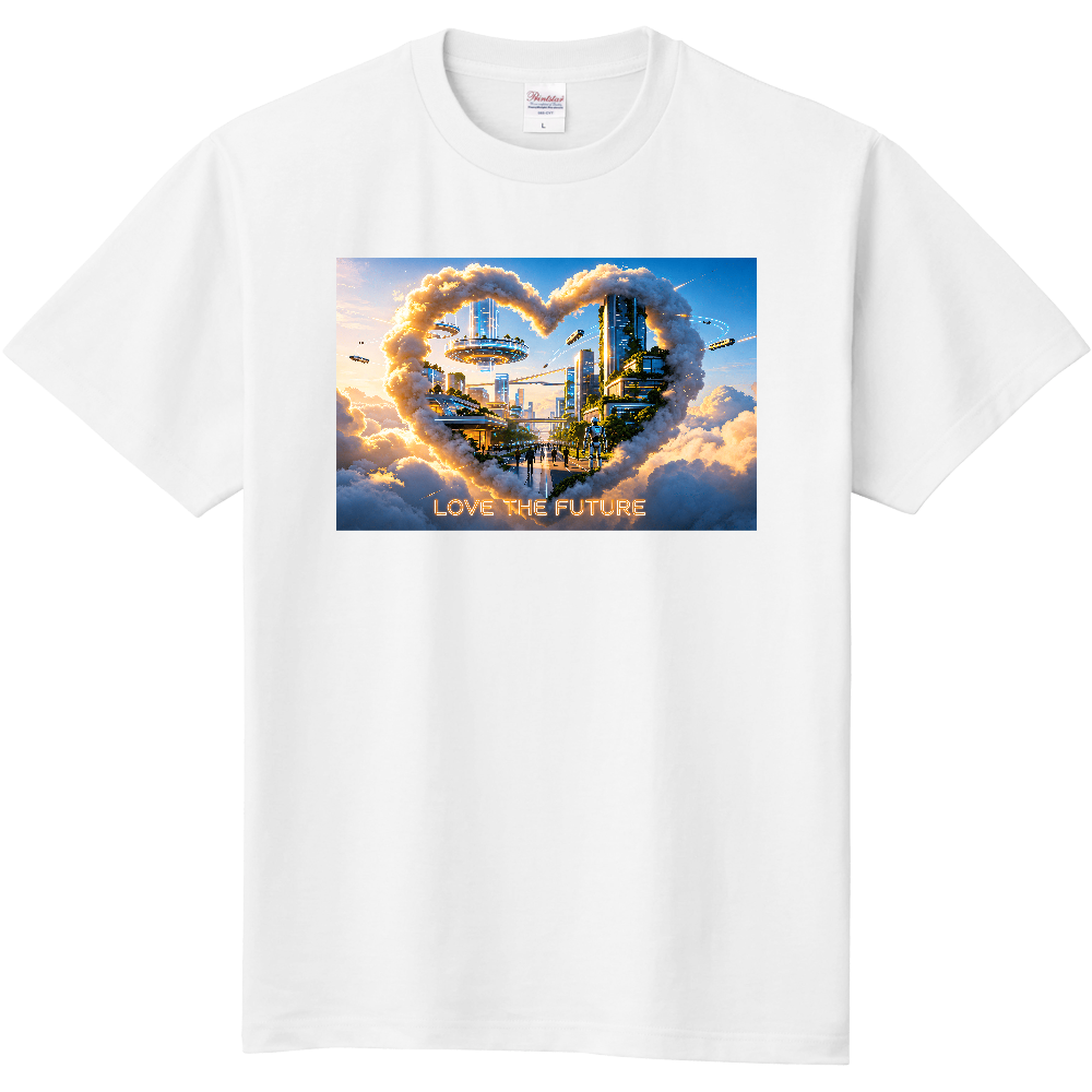 LOVE THE FUTURE サイバーシティ Tシャツ