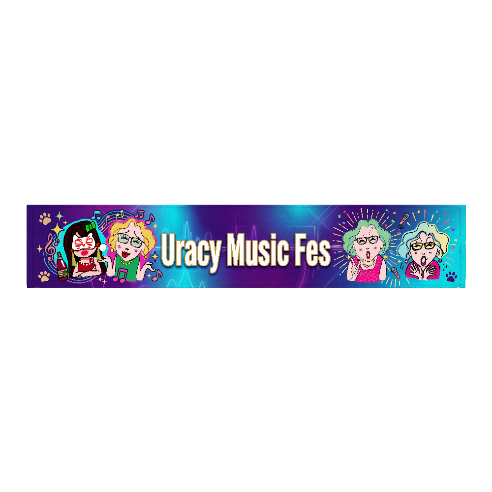 Uracy Music Fes 公式タオルVer02